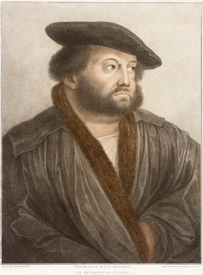 Porträt von Hans Holbein von Hans Holbein der Jüngere